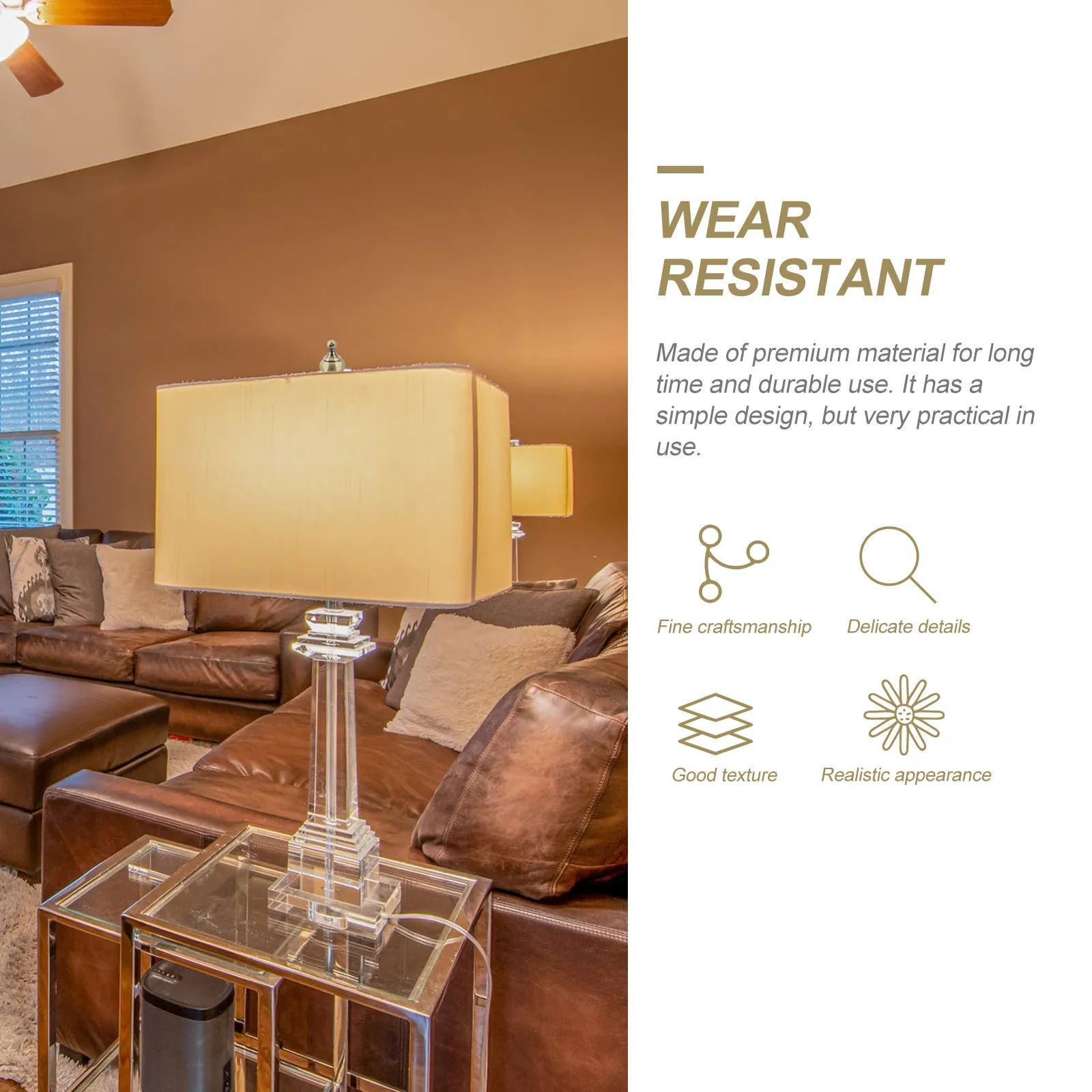 

4Pcs Lamp Finials Premium Zinc Alloy Decorative Knob Replacement for Floor Table Lamps Light Screw Caps Lamp Finials