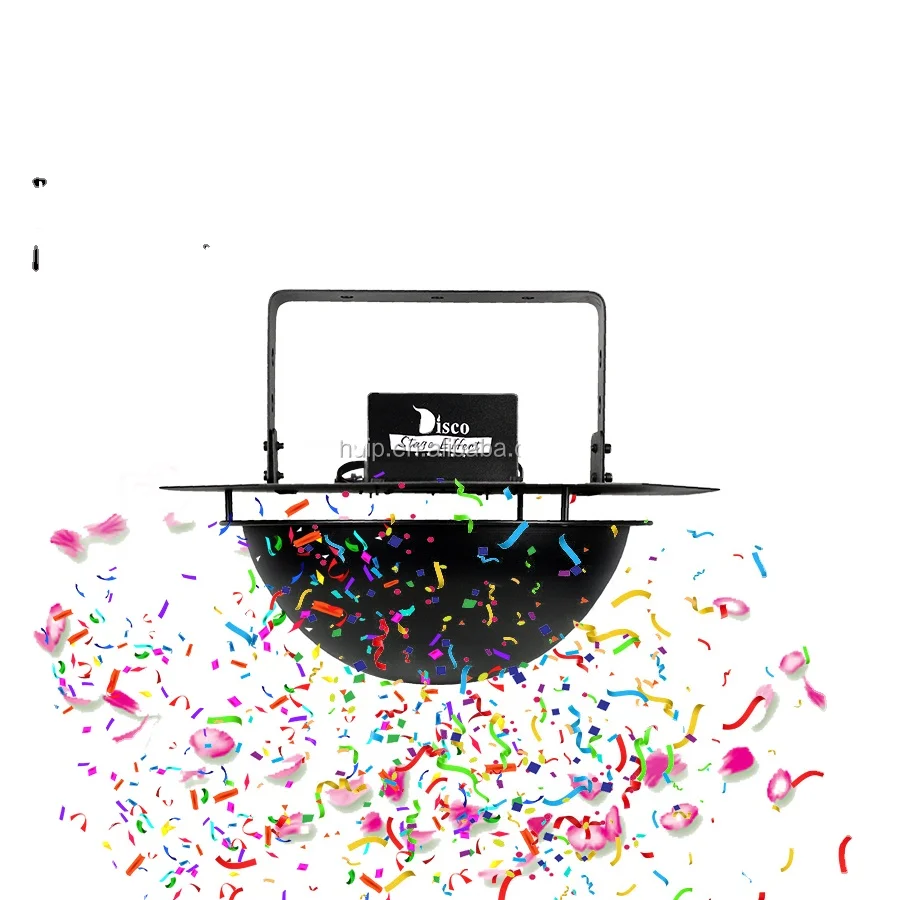 Confetti cannon paper Machine in wedding party electric confetti machine stage effects  other party decorations