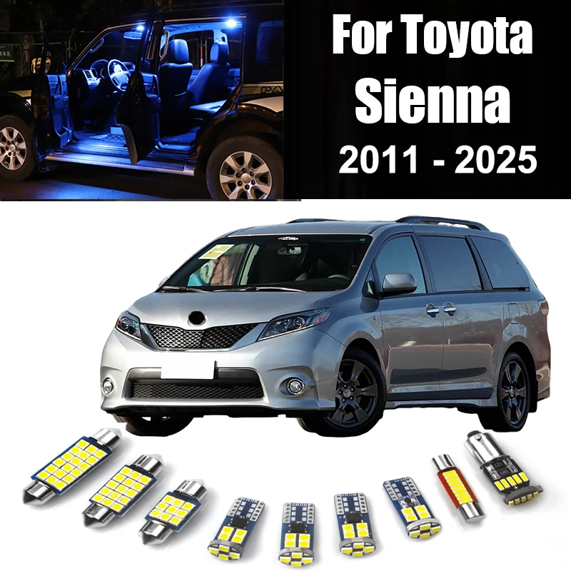 2015-2020 Toyota Sienna Full LED Tail Lights w⁄ Sequential Turn