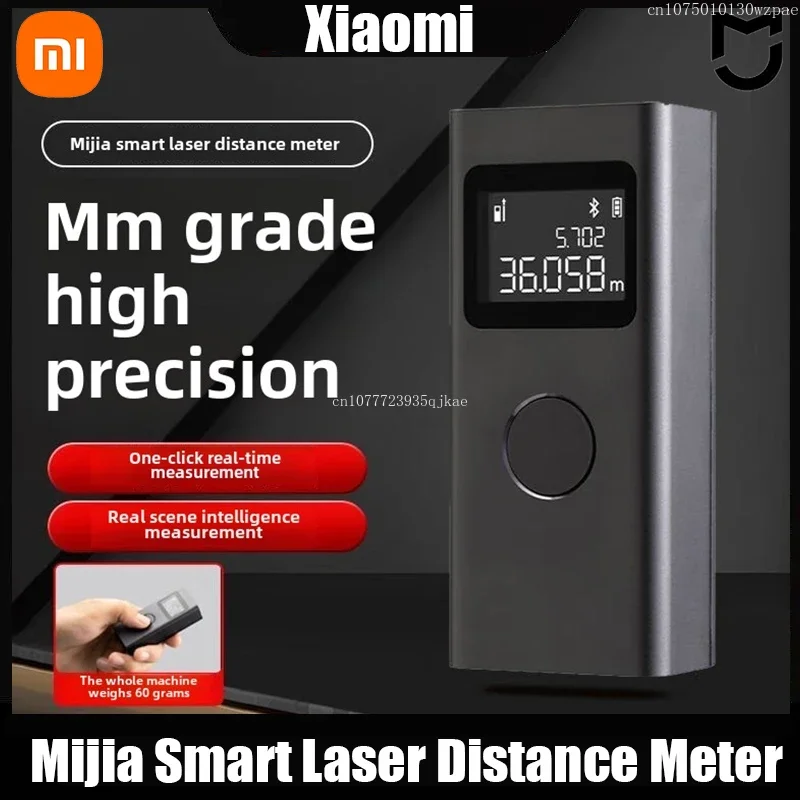 

Умный лазерный дальномер XIAOMI MIJIA: высокоточная электронная рулетка для дома и ремонта