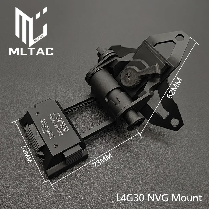 

Metal Tactical New L4G30 Helmet Mount Holder Night Vision Instrument Bracket Cuttlefish Dried Helmet Install Accessories