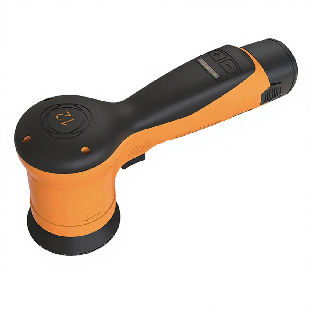 

Premium 12V Lithium Brushless Battery Polisher Dual Action 4-Speed Settings 3 Orbit Performance Car Polishing Machine for Waxing