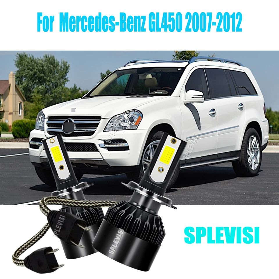 

Светодиодные фары H7 477 с увеличением яркости до 300% для Mercedes-Benz GL450 2007-2012 годов выпуска