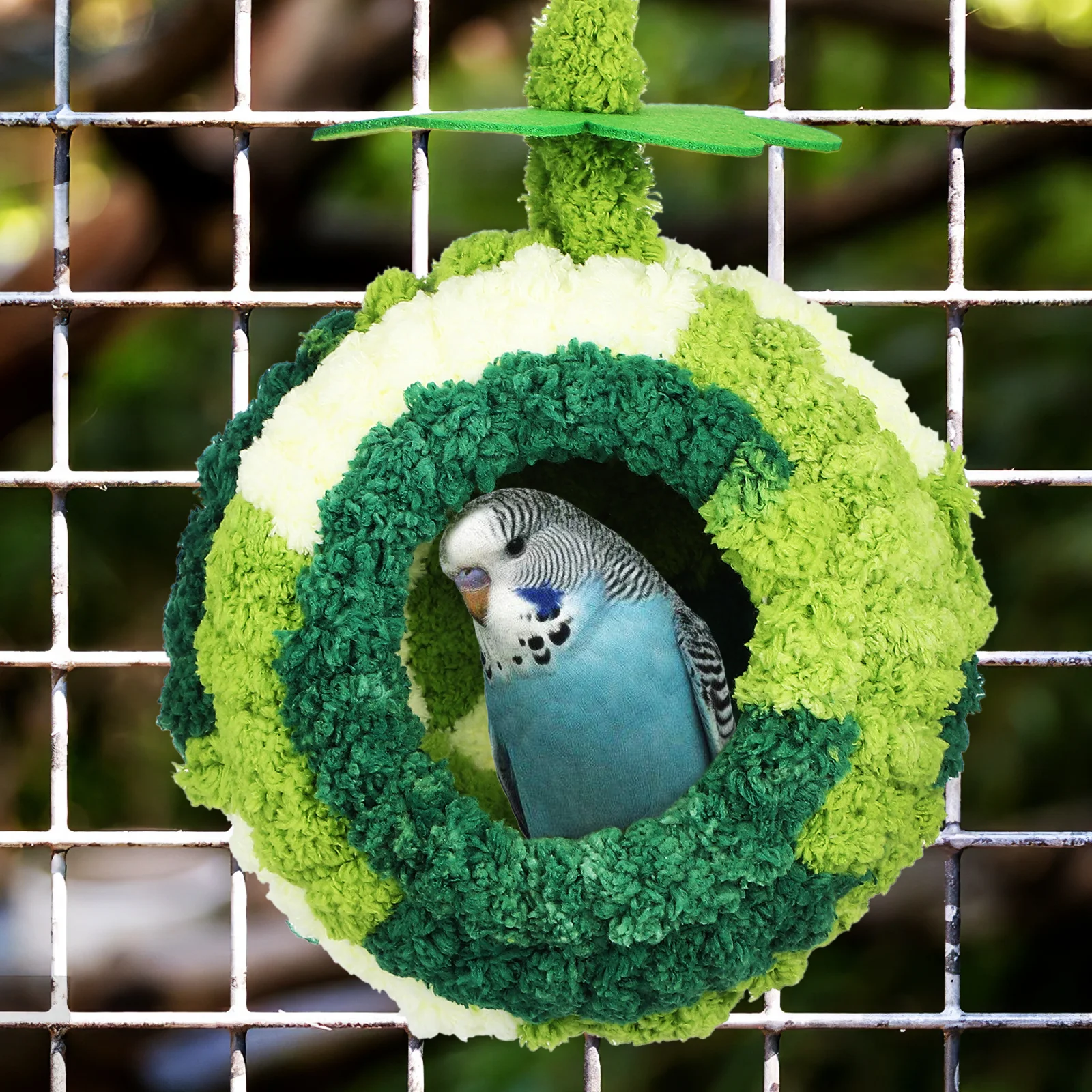 

Parrot Nest for Cage Hanging Medium Size Warm Bird House Bed Easy Clean Breeding Shelter Snuggle Conure