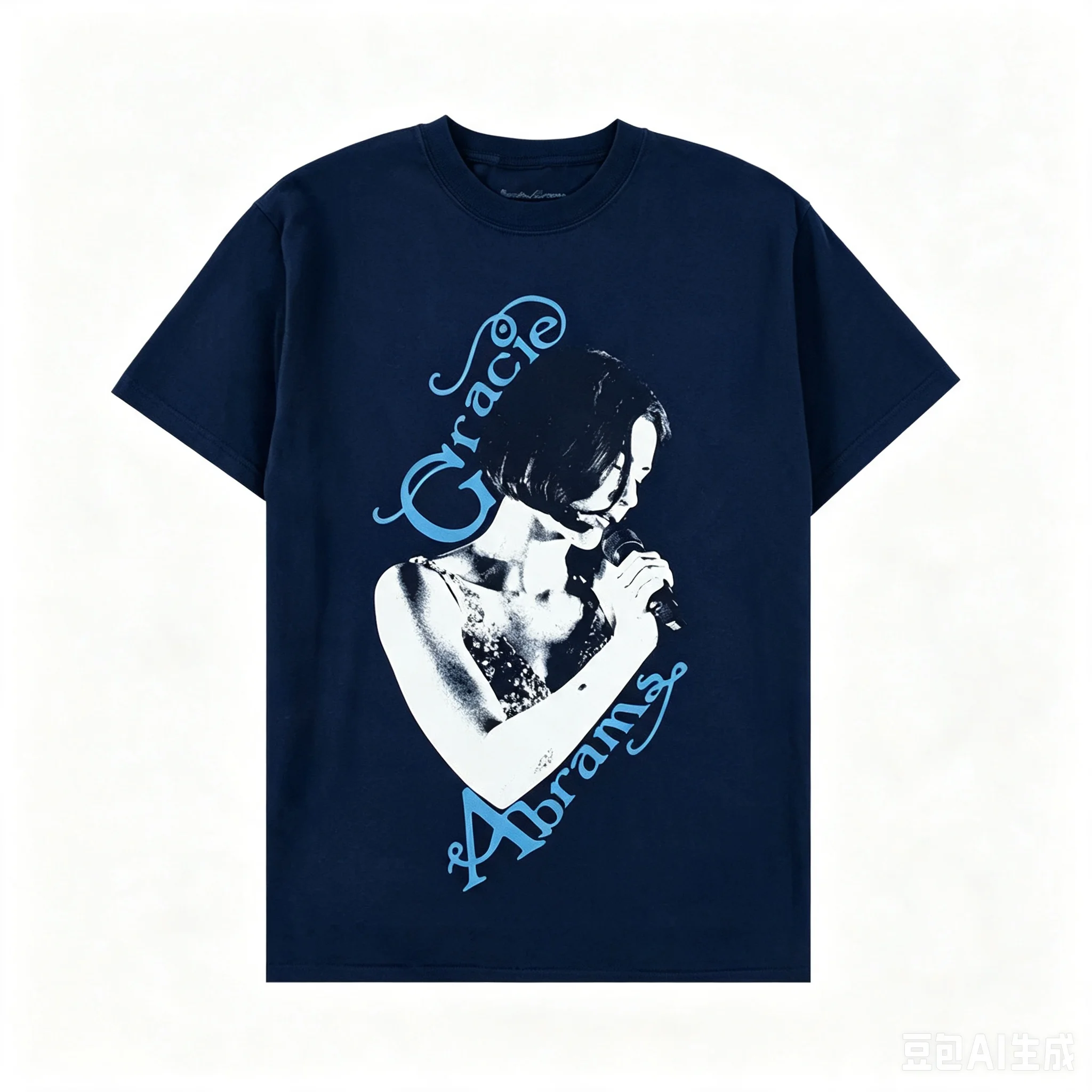 Gracie Abrams Vintage Portrait T Shirt Unisex Loose Fit Cotton Tee Retro Music Tour Graphic Short Sleeve Casual Top