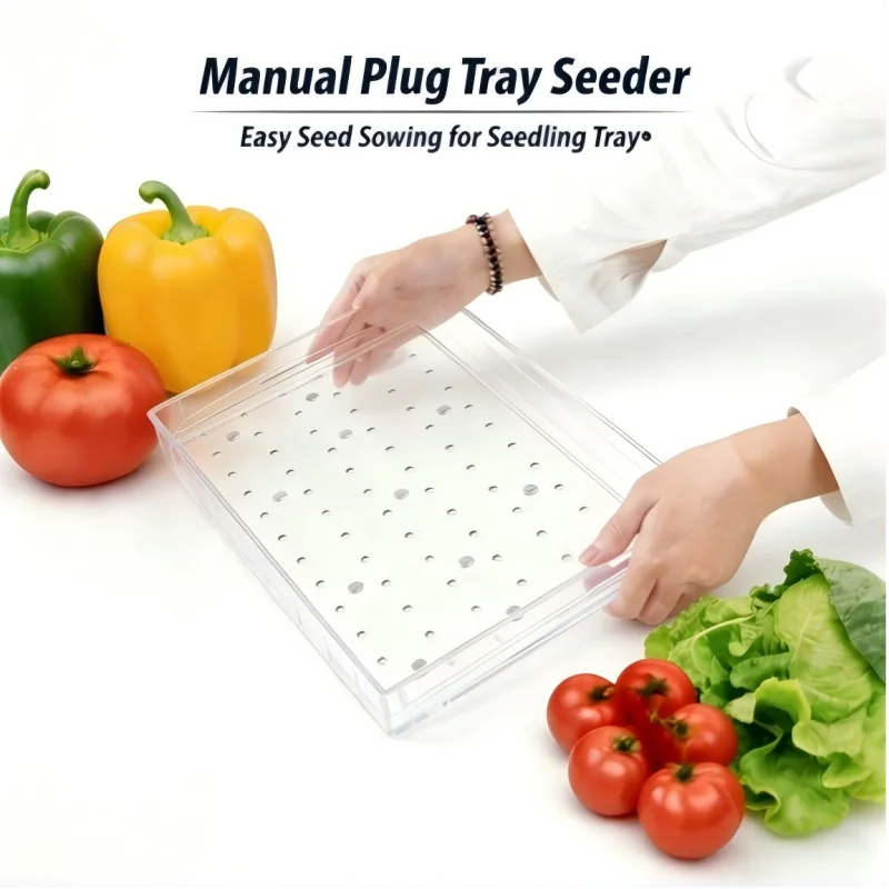 

Manual Plug Tray Seeder for Vegetable and Flower Seedlings