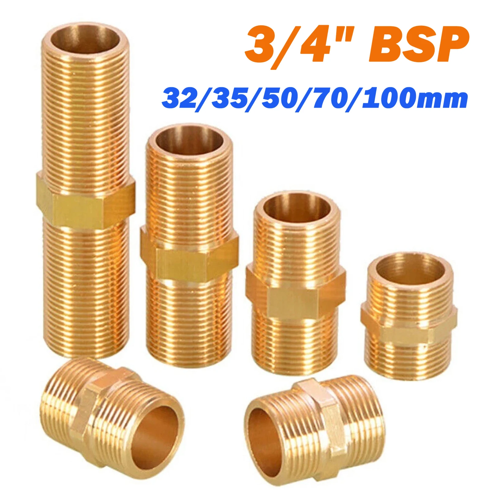 3/4" Bsp Brass Pipe…