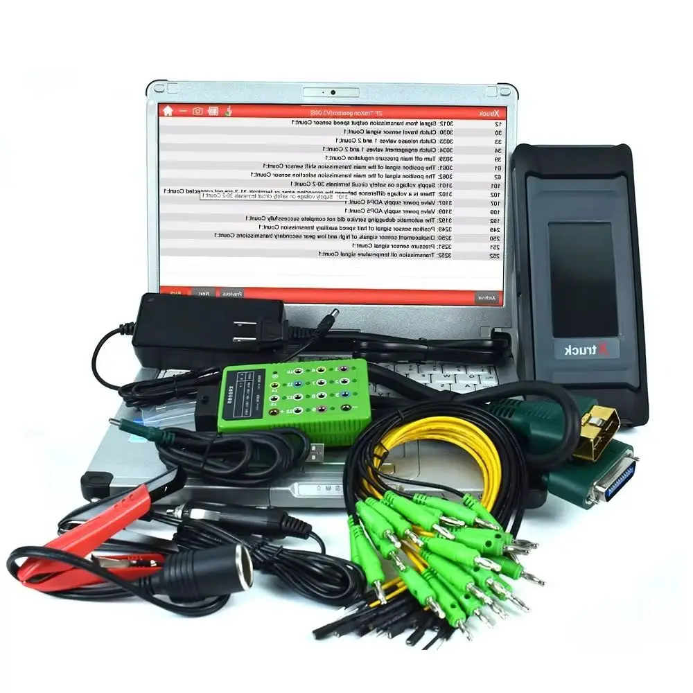 

Xtruck Heavy Duty Truck ABS/EBS/RCS for ZF gearbox FAST SINOTRUCK special Chassis inspection Diagnostic Tool +c2 laptop