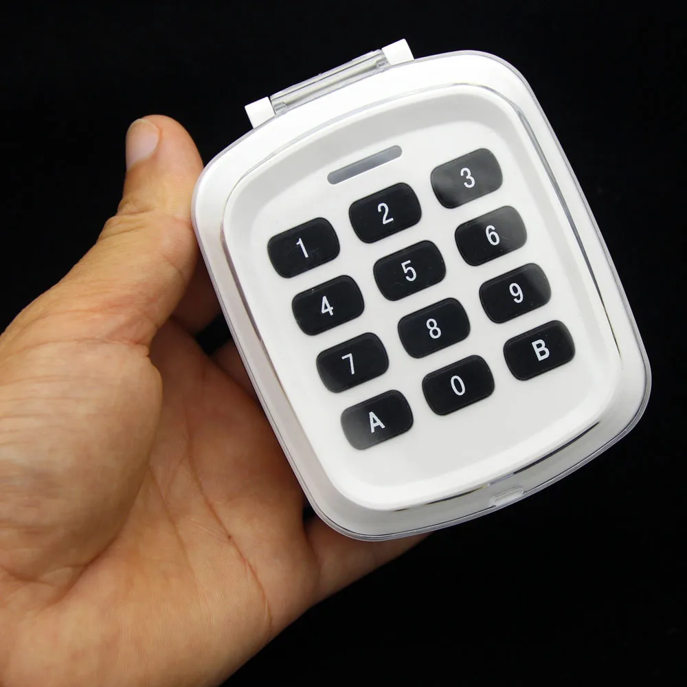 Universal Wireless Keypad Garage Door Openers Rolling Code Keypad 315mhz 433mhz 868mhz Remote Control 433.92MHz 868.3MHz