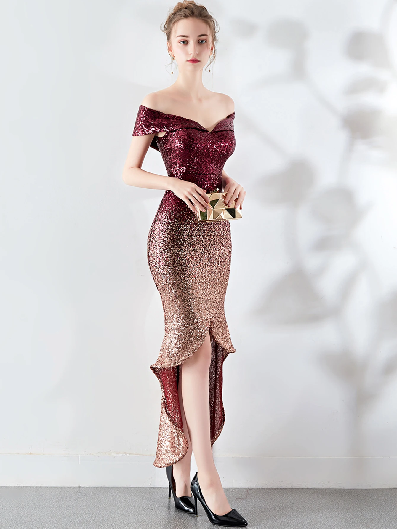 Sexy backless sequin maxi summer dress women elegant birthday prom long dresses luxury wedding evening party dresses vestidos HL