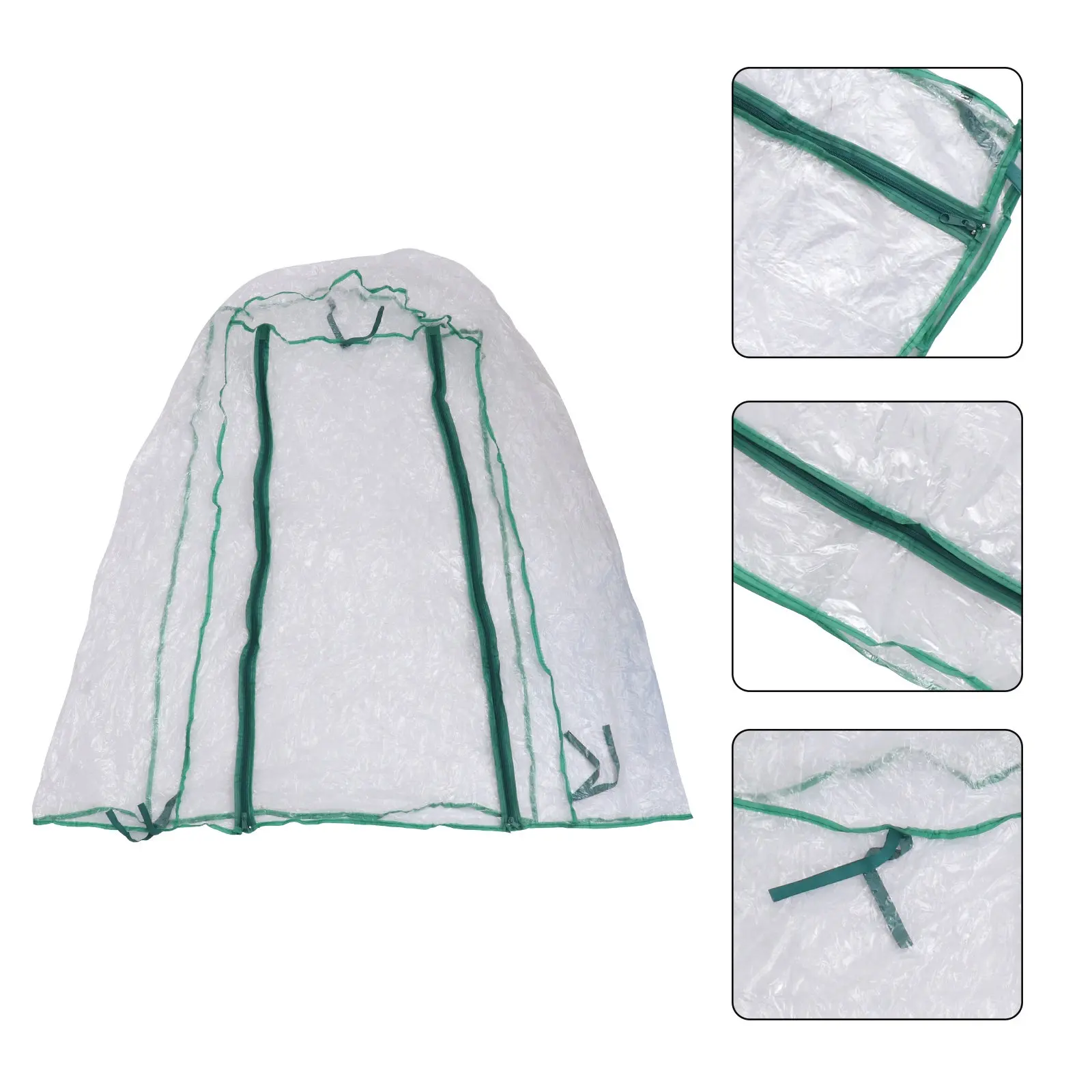 PVC Plant Cover Heavy Duty Frost Protection UV Resistant Winter Garden Cover for Trees Shrubs Tomatoes Roses