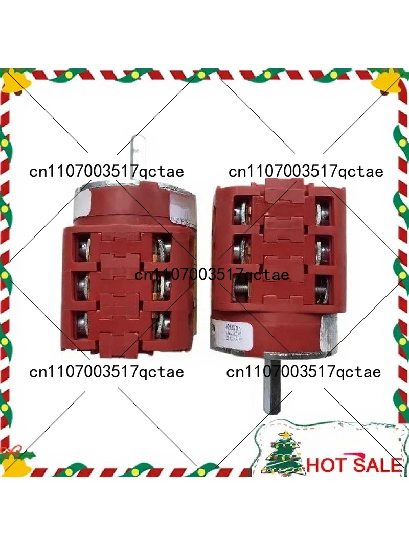 1pcs 3 File Conversion Switch  V3N WE4-XRF-X-XX  Rotate 2 Silver Contacts