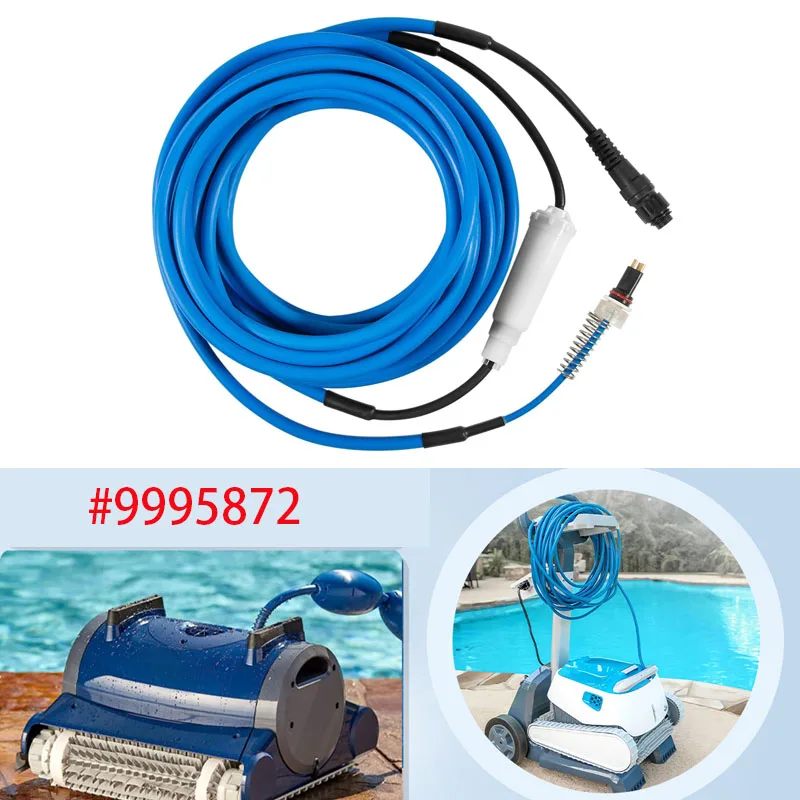 

9995872 DIY Cable 3 Wire Assy w/Swivel ,Robotic Pool Cleaner Parts Fit For Maytronics Dolphin Deluxe 5, Triton, DX4, DX5+S, DX6