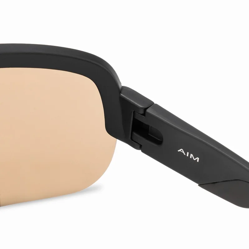 POC AIM Fahrrad-Sportbrille. Vollständig beschichtete Lauf- und Wandersonnenbrille MTB Rennradbrille Brillenschutz Auge – Detail 6