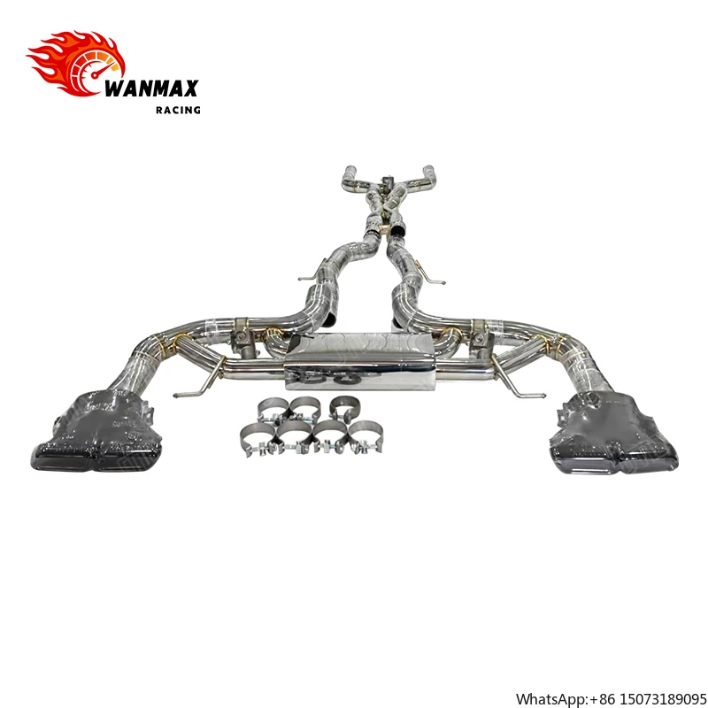 

Stainless Steel Performance Valvetronic Exhaust Catback System for GLC63 Exhaust System 3 Valves