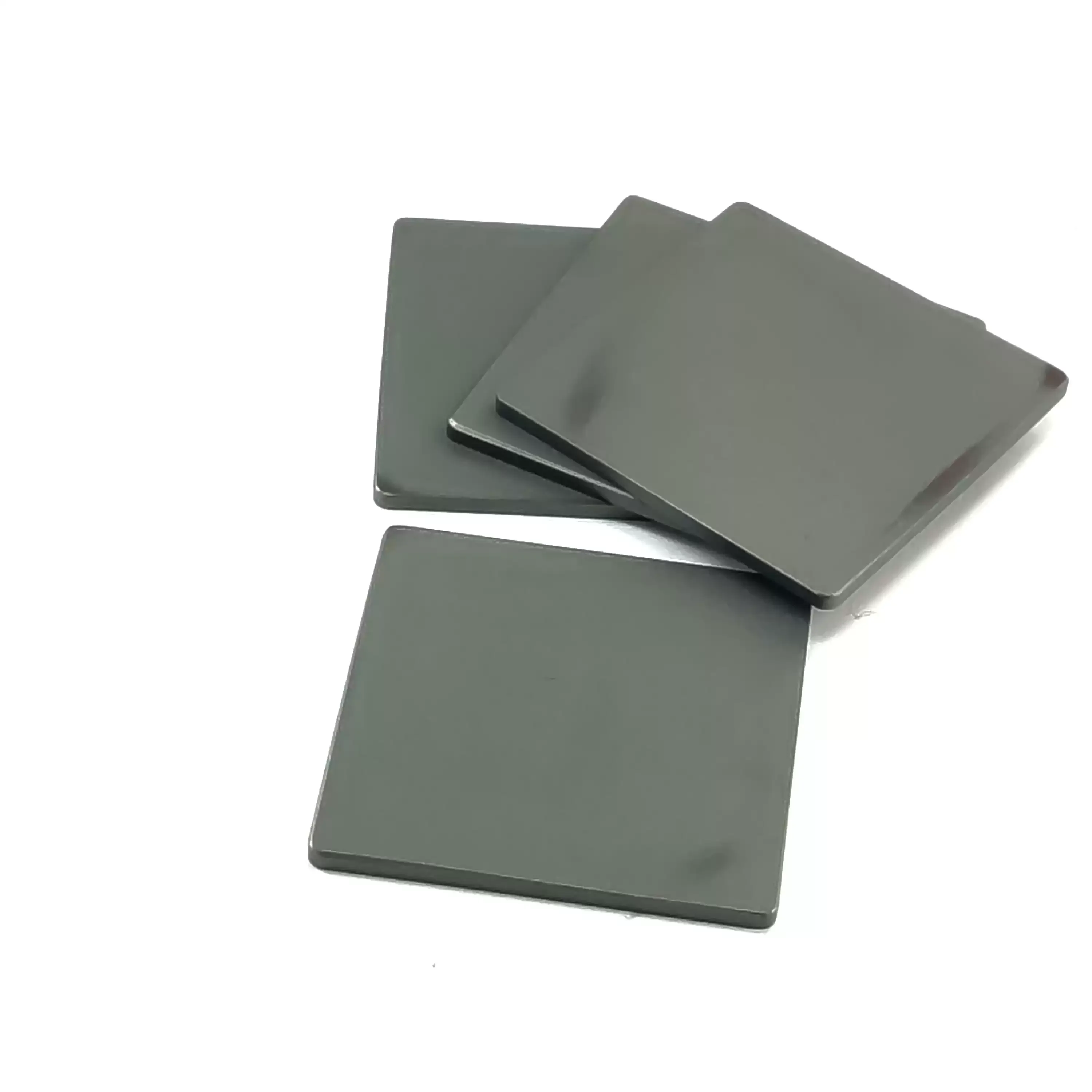 5pcs New ferrite square magnetic strip, length and width 53 thick 2.5mm thick 1mm pc95 wireless charging spacer