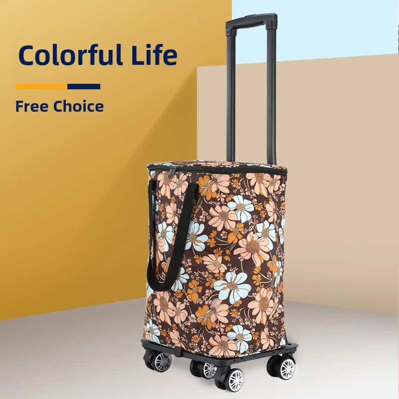 durable-portable-shopping-cart-small-pulling-car-home-use-vegetable-buying-bag-cargo-transport-wagon-foldable-carbon-steel