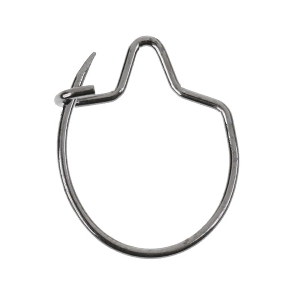 

Steel 20PCS Bait Sting Pin Spike Live Bait Carp Fishing Bait Ring Hooks Fishing Bait Ring Maggot Clips Fishing Maggot Clip