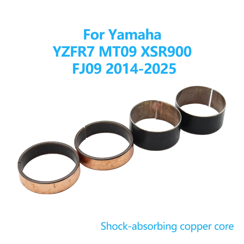 

Front Fork Bushings External Guide Rails Shock Absorption Up Down For Yamaha YZF R7 MT09 MT-09 XSR900 XSR 900 FJ09 2014-2025