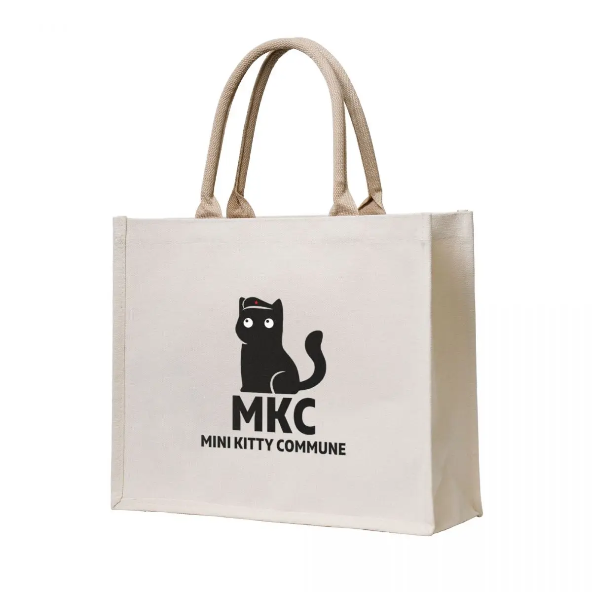 

New MKC Logo with transparent background Tote Bag bags for women personalized tote shopper bags for women hand bag