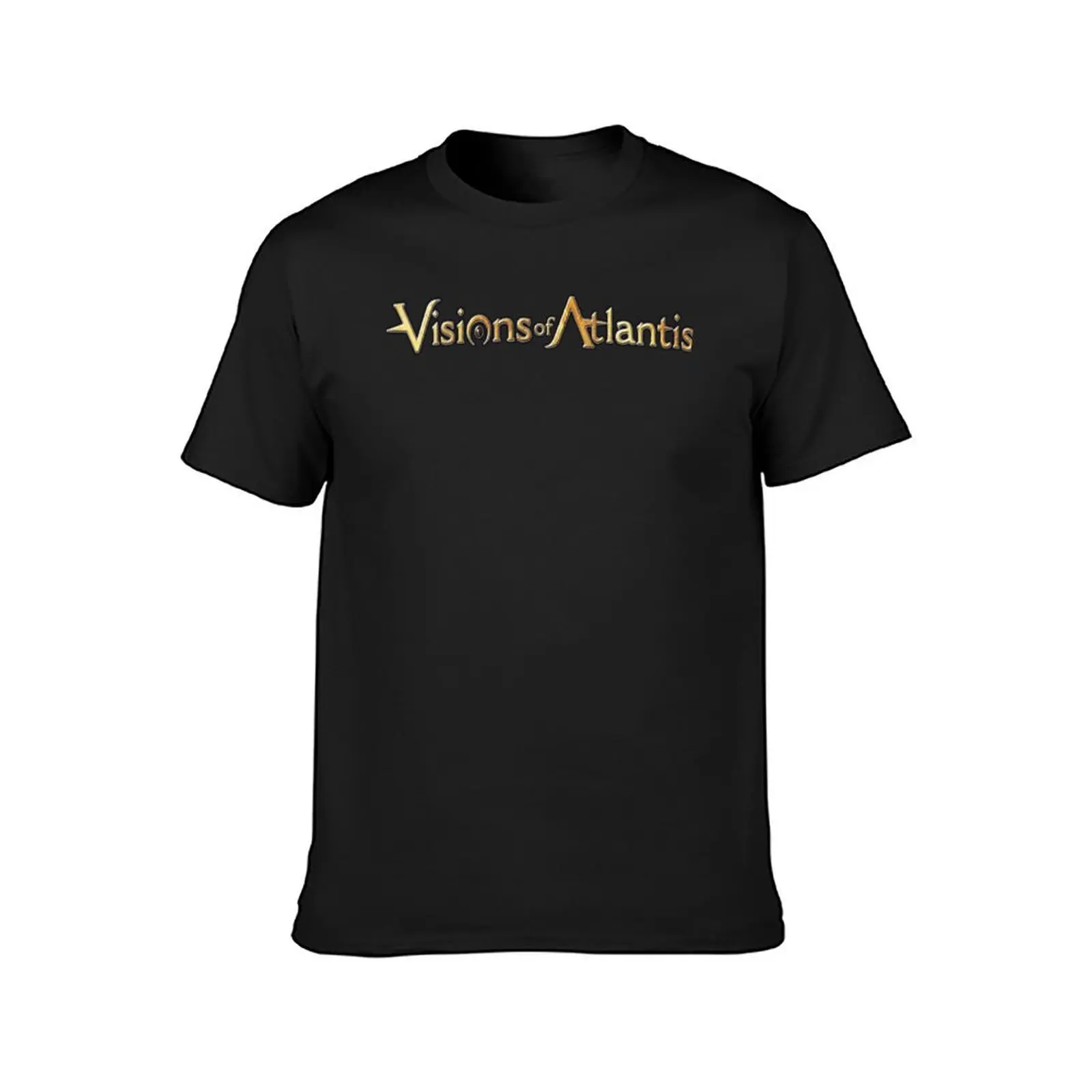 Visions of Atlantis Rock Band Austrian T-Shirt summer clothes anime clothes heavyweight t shirts for men