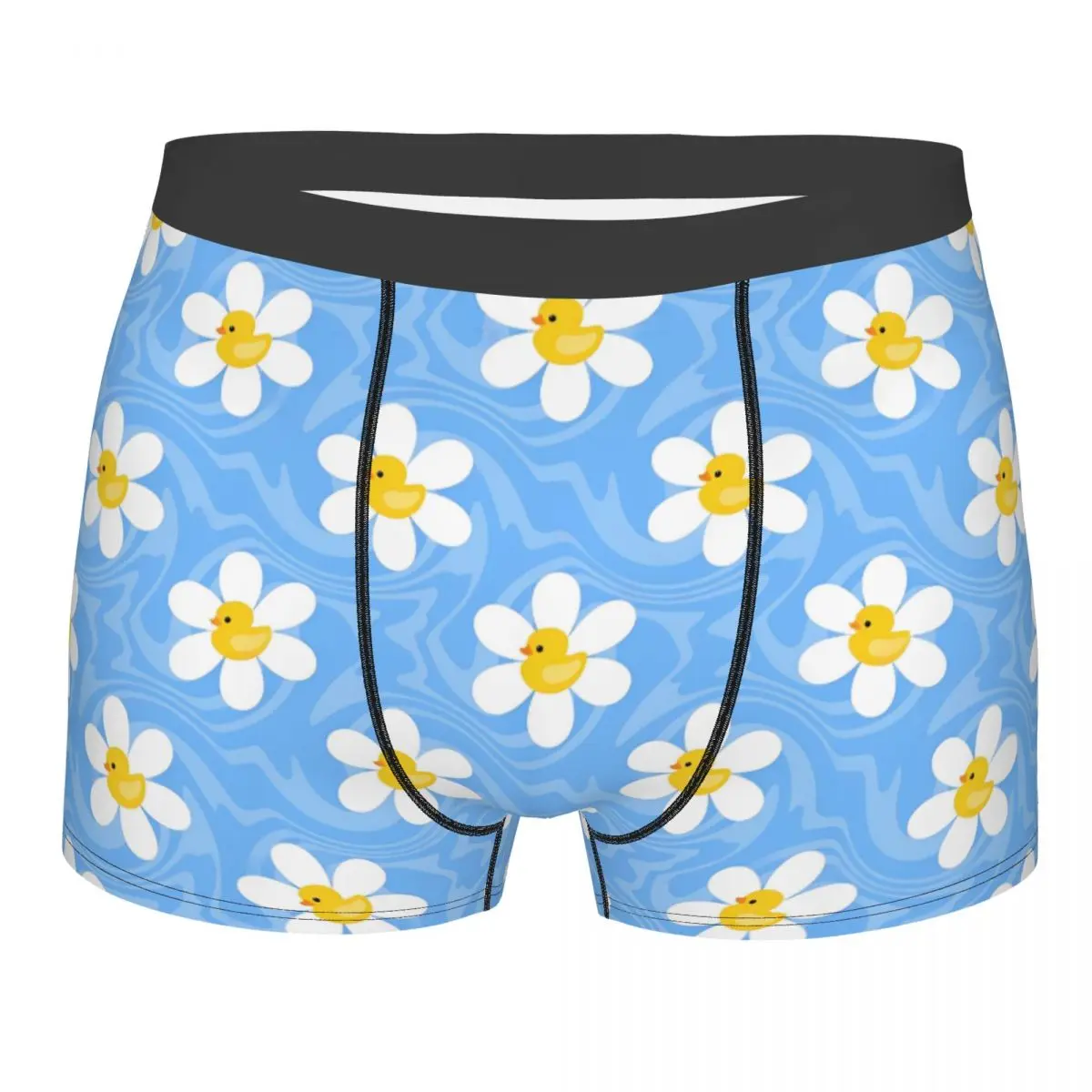 

Funny Boxer Cute Duck Flower Cartoon Shorts Panties Briefs Men's Underwear Breathable Underpants for Homme
