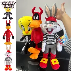 Looney Tunes Pirate style Bugs Bunny Plush Toy Cute Tweety Bird Daffy Duck Cartoon Anime Plushies Stuffed Doll Toys For Kid Gift