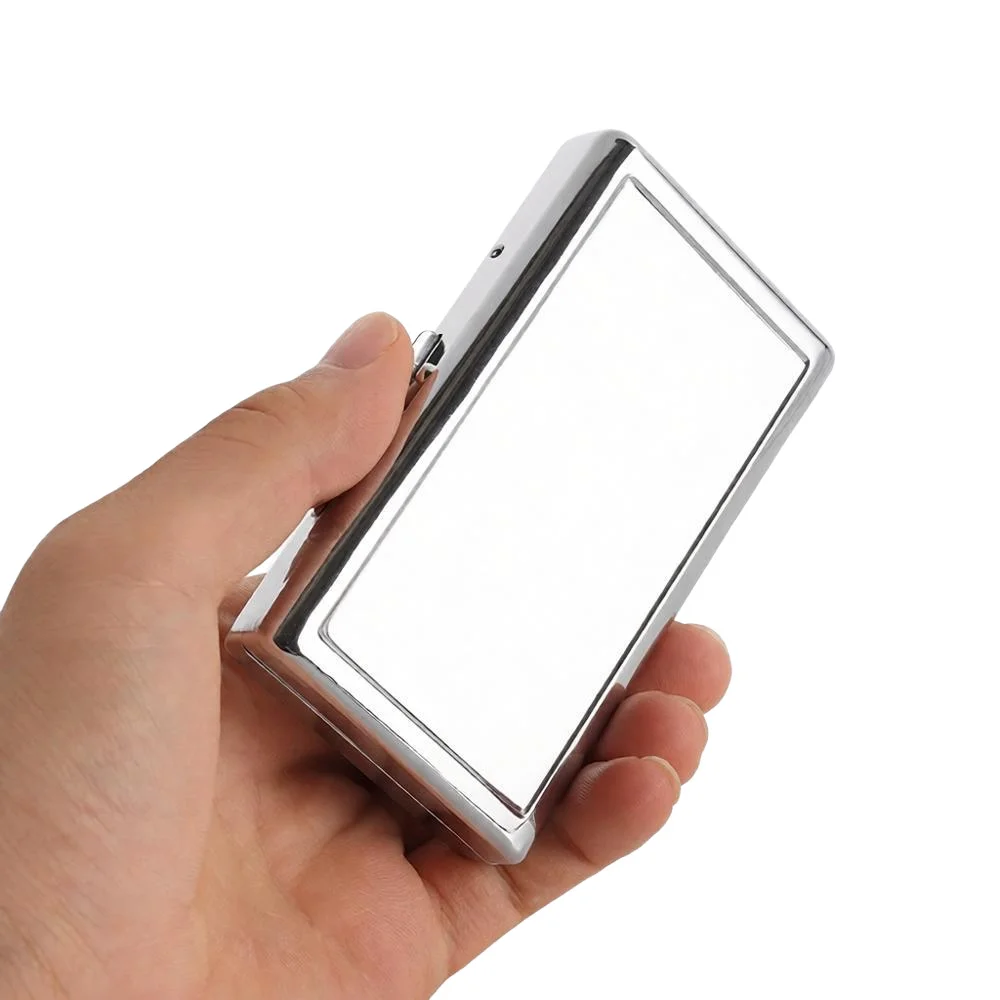 Vintage-Style Vintage Card Case Versatile Design Metal Material Metal Case Multi-function Easy Snap Card Holder