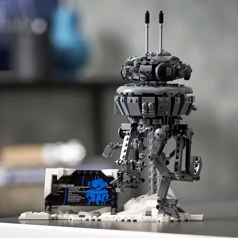 683 قطعة مسبار الإمبراطوري الروبوت اللبنات حرب الفضاء البناء الطوب مجموعة لعبة هدية للأطفال الأطفال