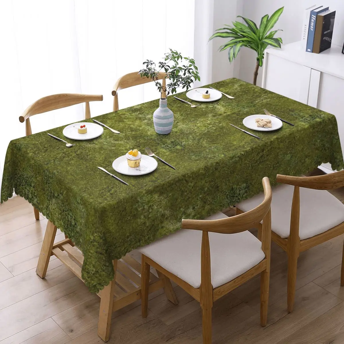 Toalha de Mesa Retangular Pers - Desk Setup Wallpaper avaliação e preço