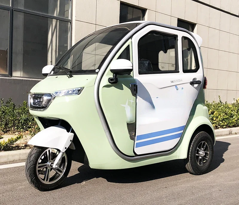 

For Electric Battery Tricycle Dongwei V1 National Standard Three-Wheel Scooter Fully Enclosed Plastic Shell Directory Disc Brake