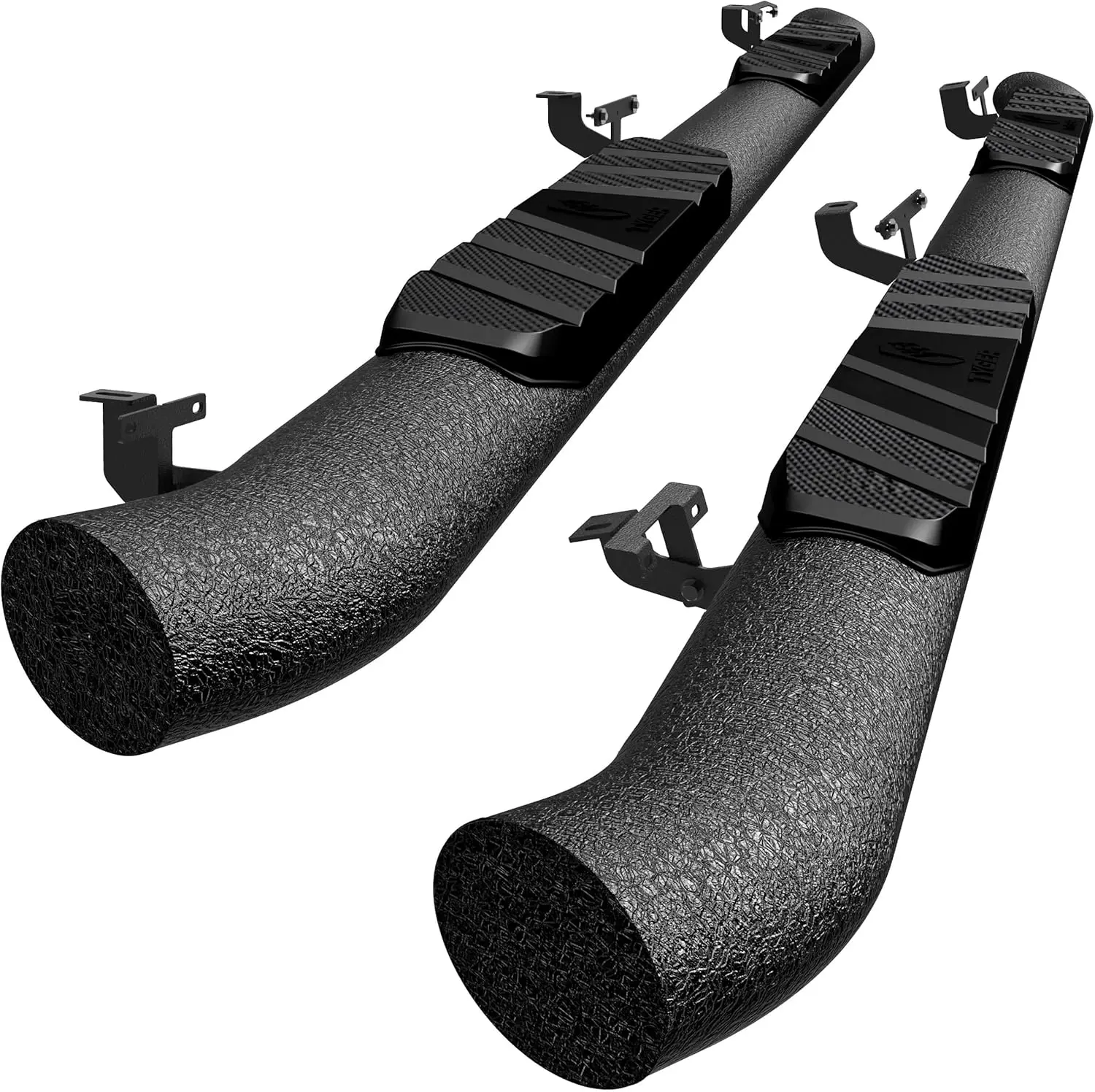 

3.5" Rider Oval Tube Running Boards Compatible with 2020-2025 Jeep Gladiator JT | TG-SS2J64801 | Side Step Rail Nerf Bars