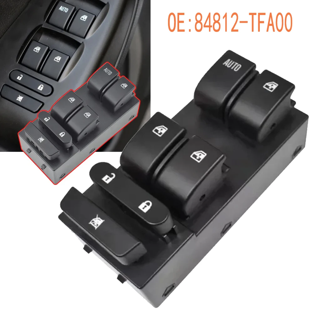 نافذة كهربائية التبديل زر الداخلية رافع للزجاج أجزاء ل FAW Junpai CX65 D60 2013 2014 2015 2016 2017 2018 اكسسوارات السيارات #1