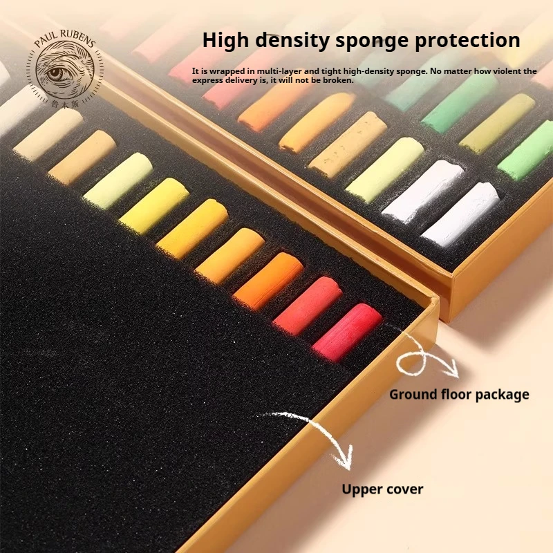 24/36/48 ألوان لينة الماجستير الباستيل الملونة تلوين الطباشير للفنان الكتابة على الجدران اللوحة رسم تلوين الفن لوازم مكتبية