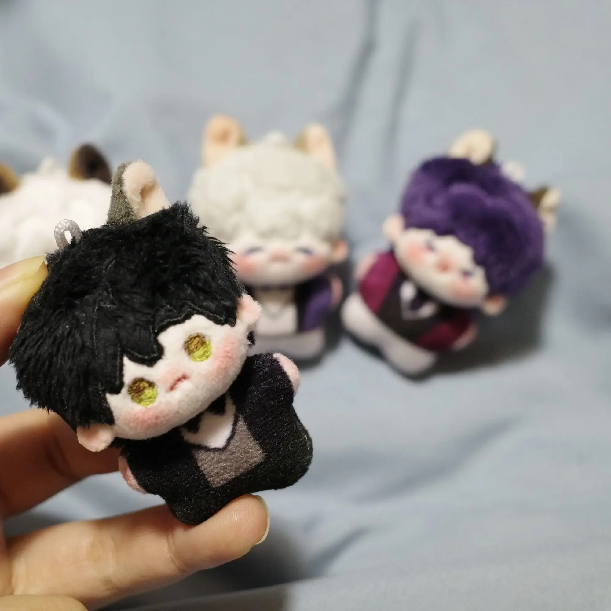 5 cm Love and Deepspace Anime Rafayel Mini Lalka Cosplay Pluszowa Figurka Idol Syrenka Brelok Zawieszka Dekoracja Plecaka Prezent Świąteczny