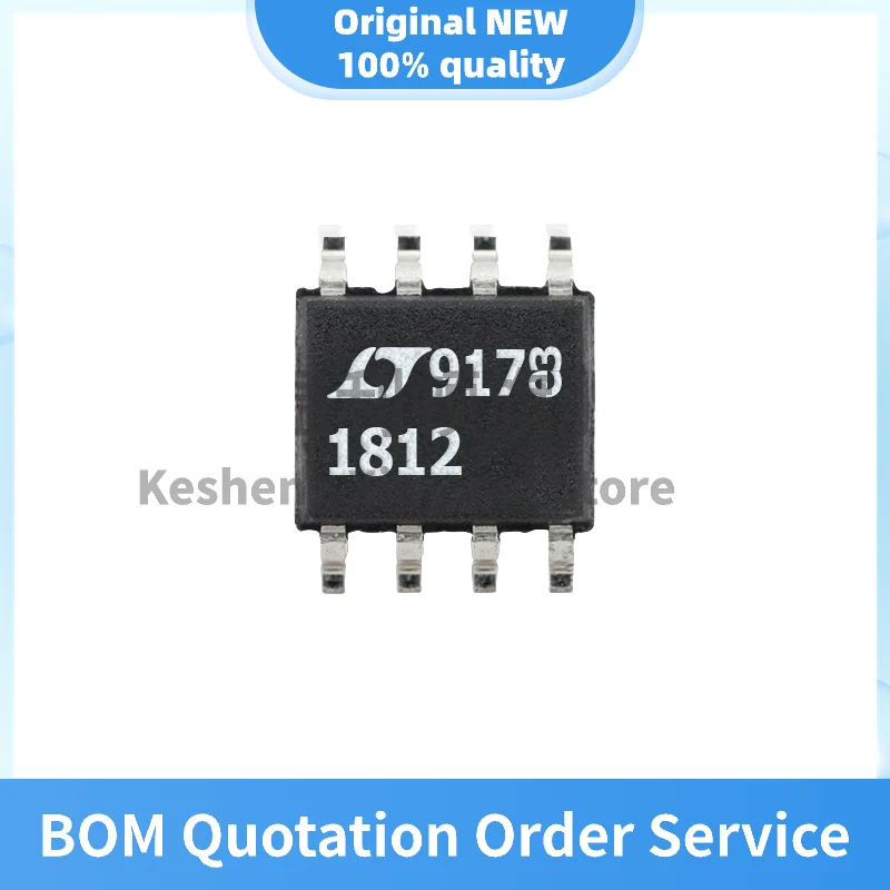 LT1812CS8#TRPBF packages SOP-8 operational amplifier LT1812CS8#PBF IC chip. Op Amp Single GP ±6.3V/12.6V Automotive