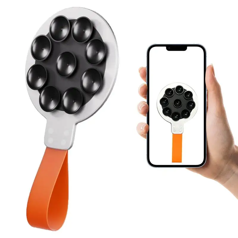 

Suction Phone Case Mount Magnetic Phone Grip Holder Stand Multi-purpose Silicone Suction Cup Anti-Slip Grip Stand Stable