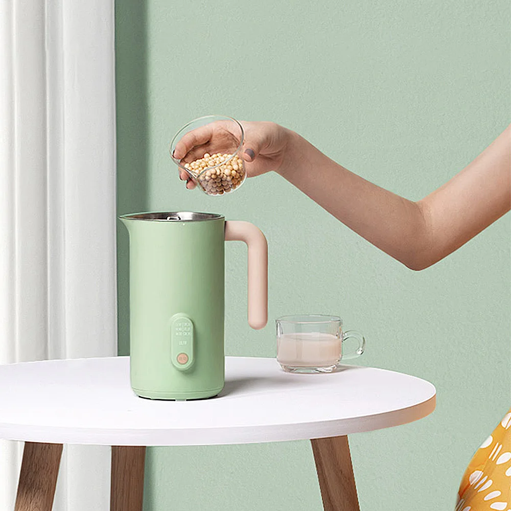 Mini soymilk machine 1-2 people breaking wall without filtering