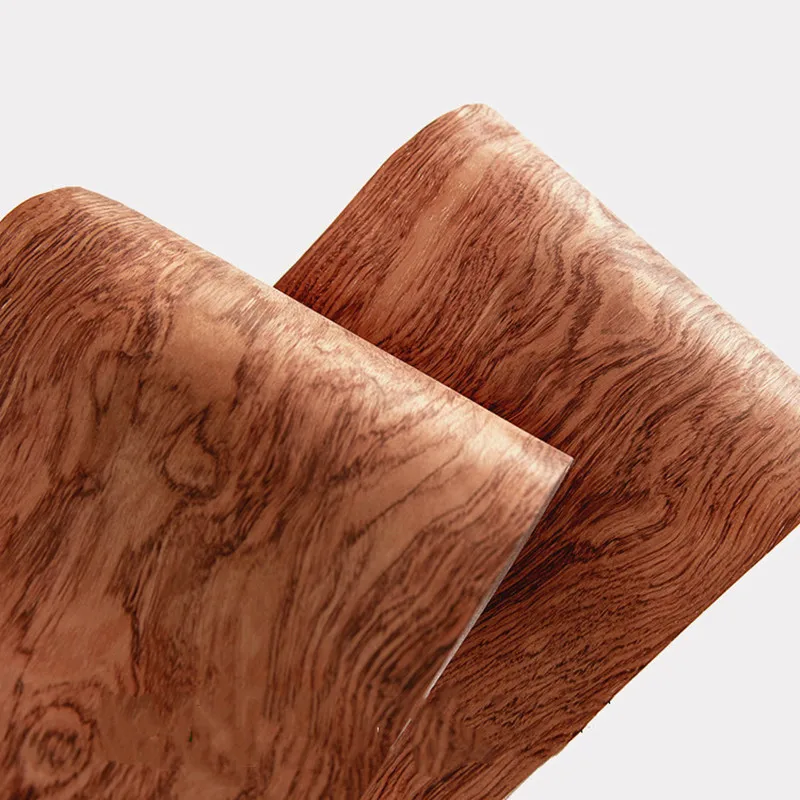 Natural Wood Veneer Furniture Renovation Speaker Guitar Decoration Skin Panel Handmade Veneer 220x20cm