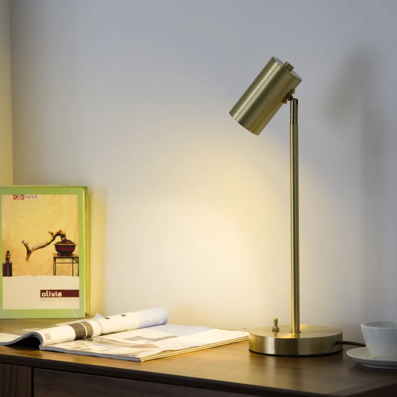 

Окружающий свет, прикроватная тумбочка для спальни, полностью медный свет, роскошный письменный стол, специальная настольная лампа, защита глаз, обучение чтению