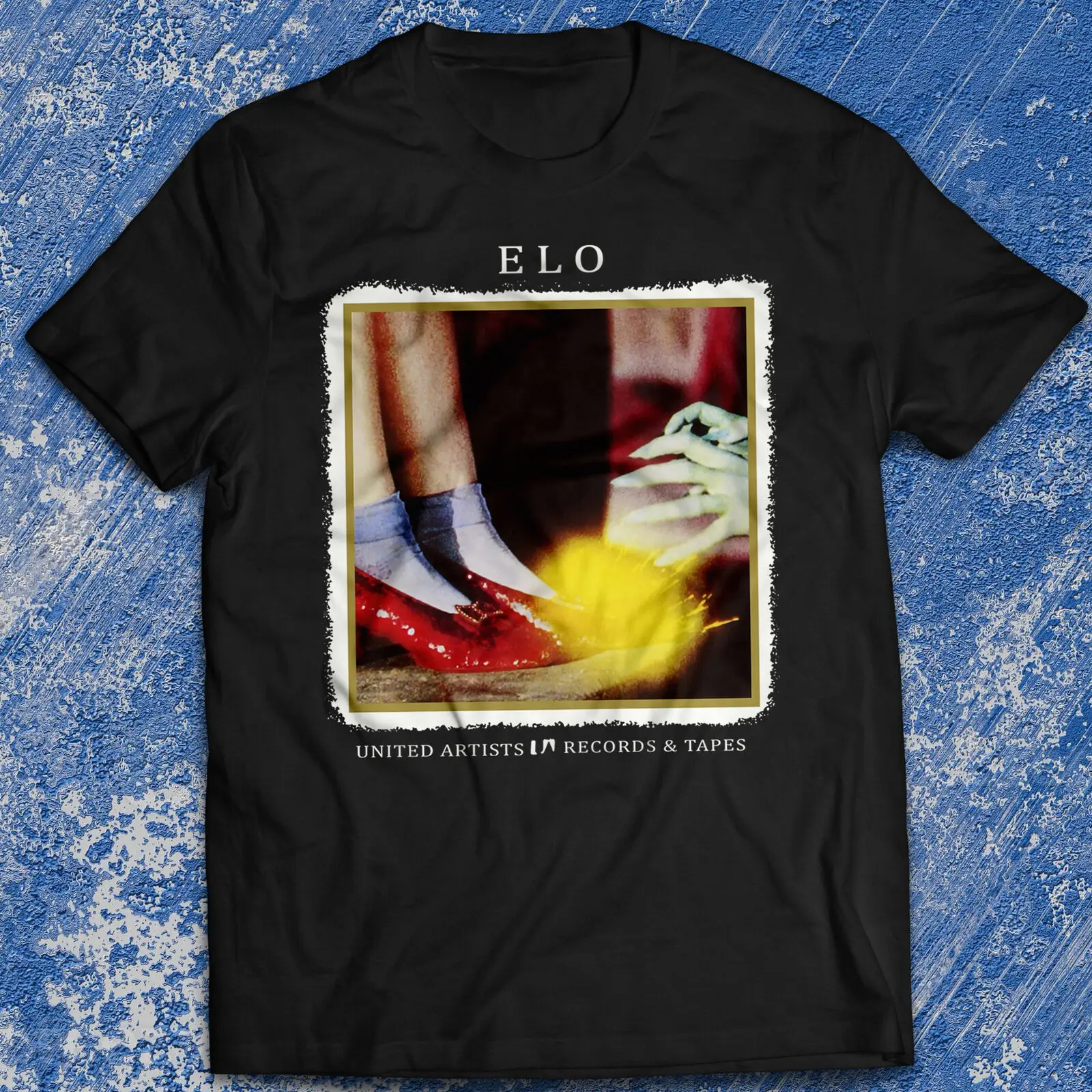 Футболка из хлопка с изображением рок-музыки