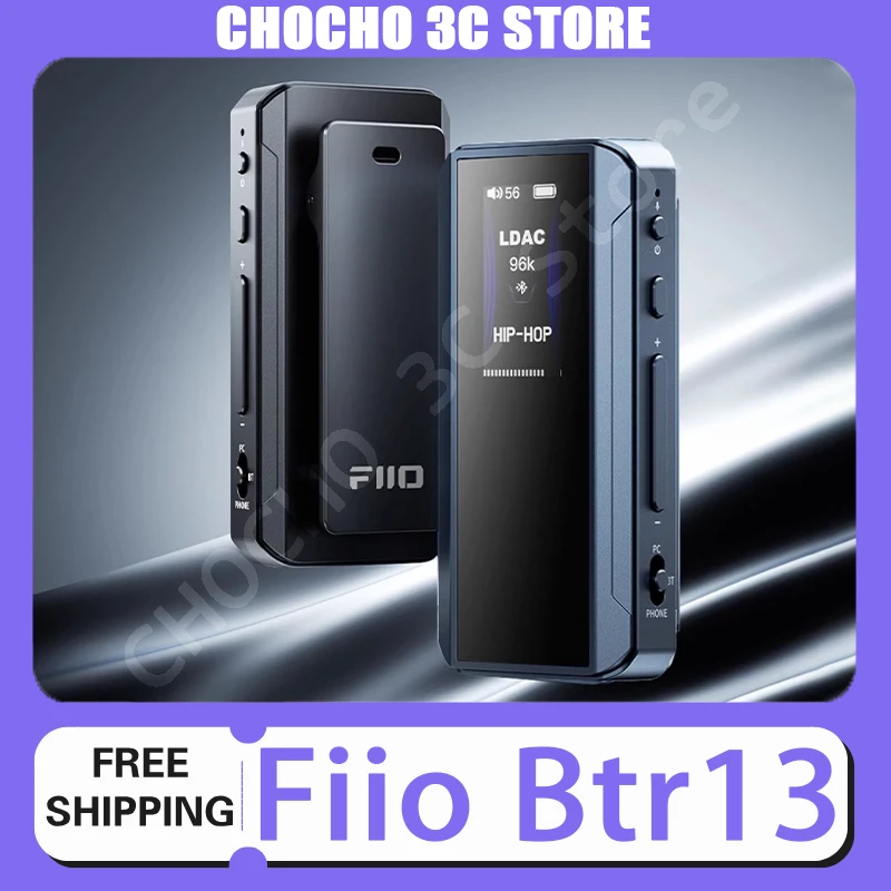 FiiO BTR13 Headphones Bluetooth Amplifier With aptX Adaptive LDAC HD AAC Dual CS43131 3.5mm Unbalanced & 4.4mm Balanced Custom