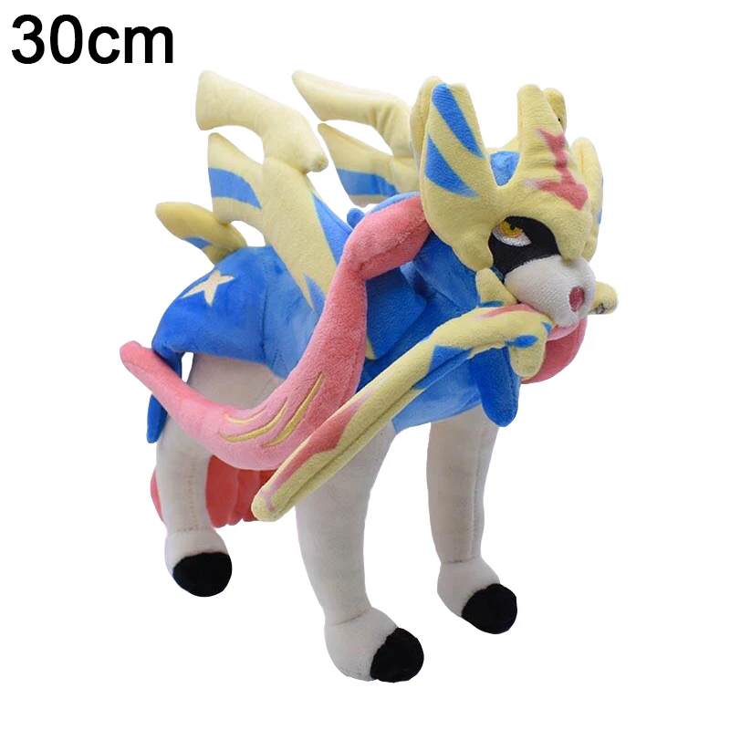 Pokemon Peluche Zacian Zamazenta Dialga Plush Toys Gengar Lucario Charizard XY Sprigatito Sobble Scorbunny Grookey Stuffed Doll view 4