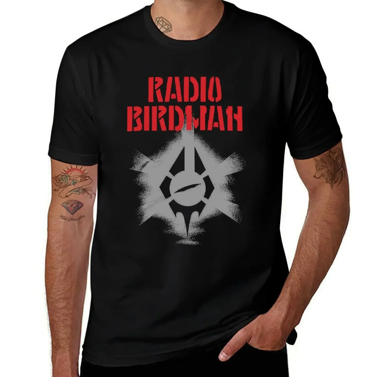 Birthday Gift Wonderful Memory Radio Birdman Gift Music Fans T-Shirt T-shirts man vintage clothes mens white t shirts