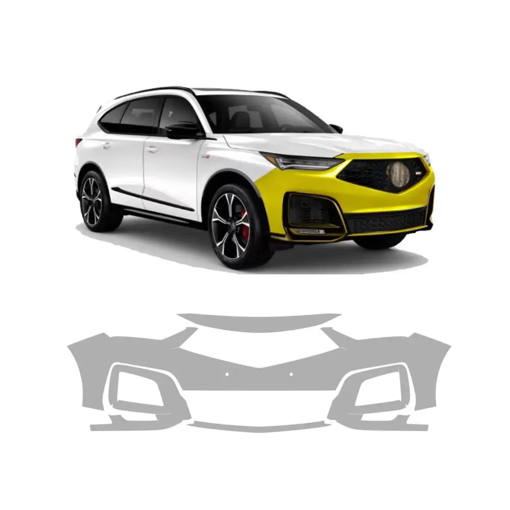 For Acura MDX Type S 2025 TPU Body Bumper Pre-cut Sticker Paint Protection Film PPF Scratch-resistant And Transparent