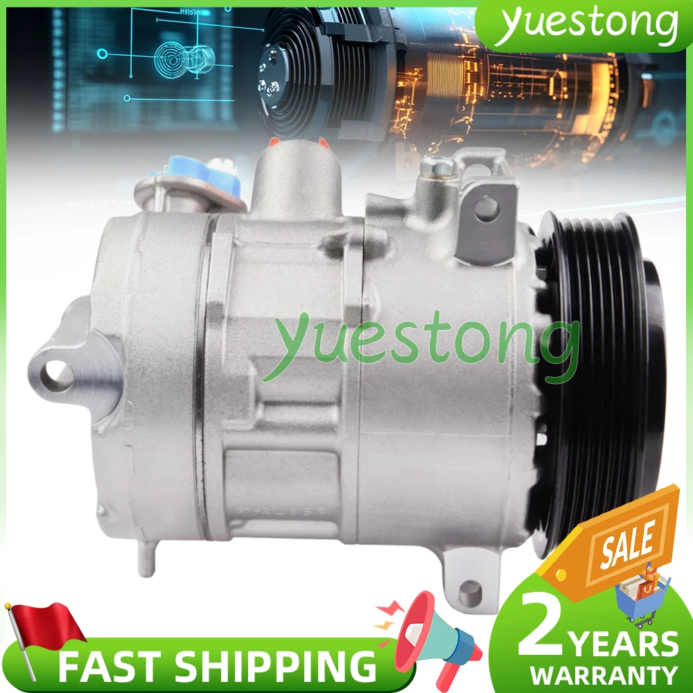 AC Compressor W Clutch For 09-16 Jeep Compass Patriot Dodge Caliber 2.0L 2.4L  55111610AA 55111610AB 55111610AC RL111610AB