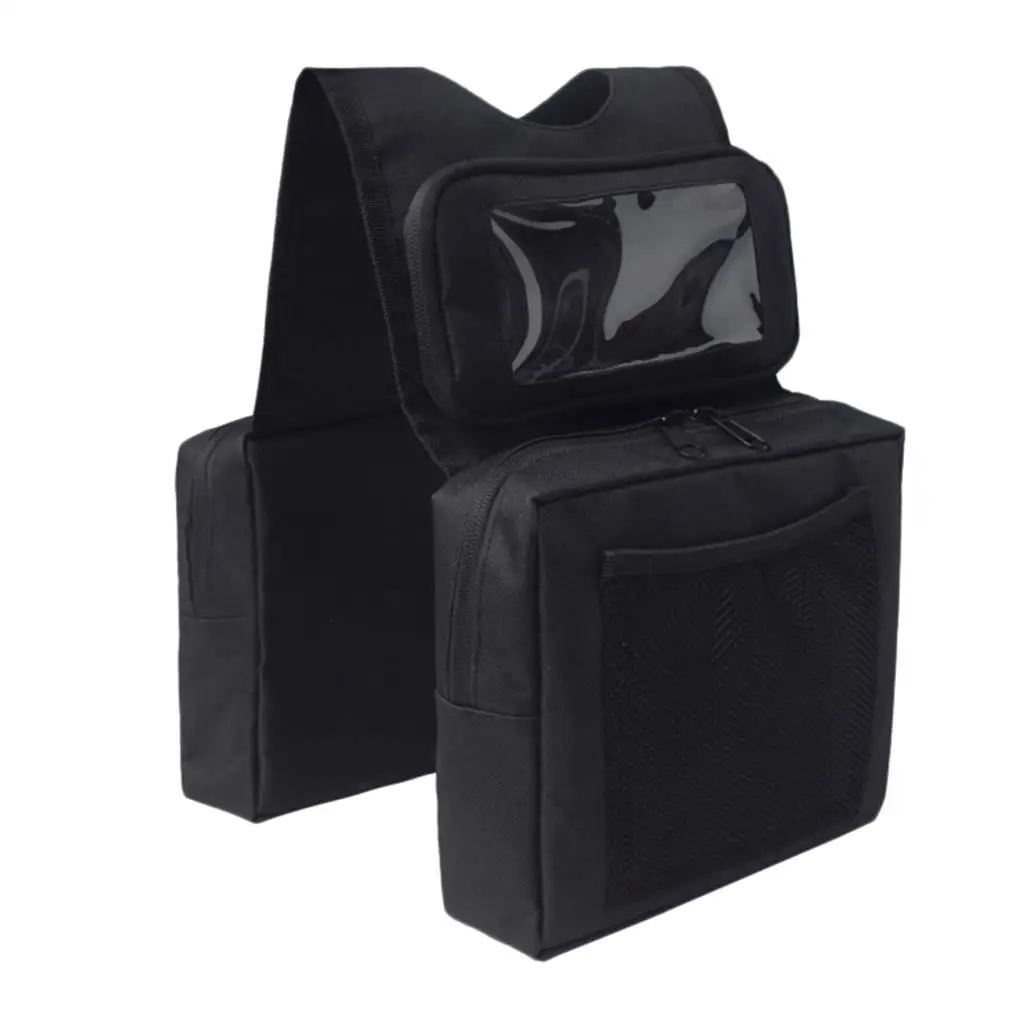 

Многофункциональный органайзер для хранения, черная сумка на бак, водонепроницаемые седельные сумки для велосипедов и мотоциклов