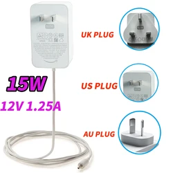 15W Charger for Echo Pop (newest model) 12V 1.25A Power Adapter for Echo Dot 3rd/4th ,Echo Show 5(2nd Gen) Power Cord