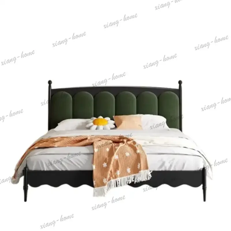 PG Stuff Frame Double Bed Accessories Mattresses Luxury Bedroom Double Bed Headboards Bunker Letto Matrimoniale Furniture