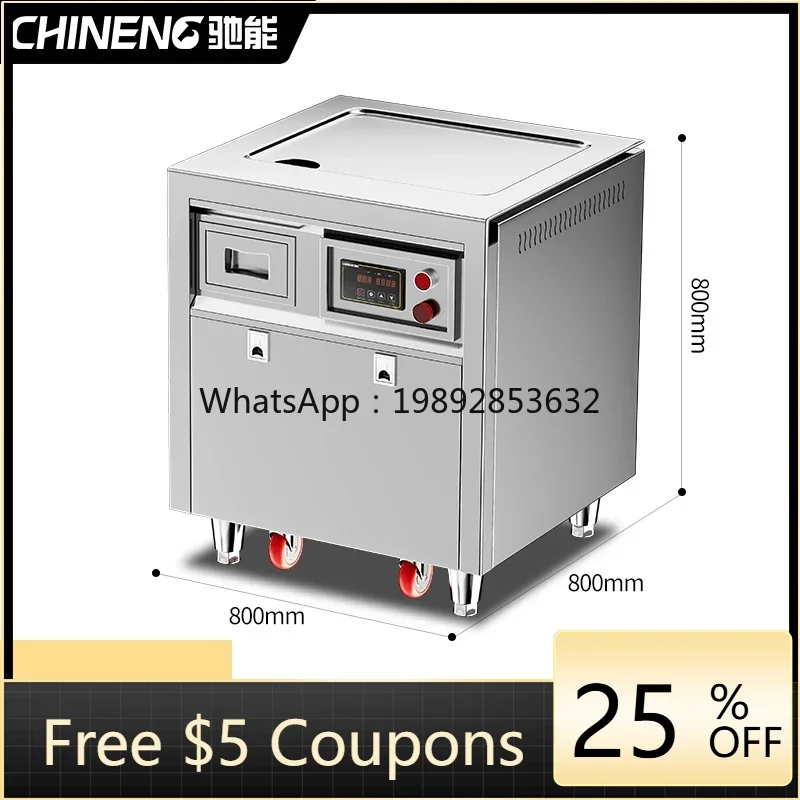 

BB Teppanyaki Коммерческий мощный электрический нагрев Электромагнитное оборудование специальной формы Ресторан Электрический гриль